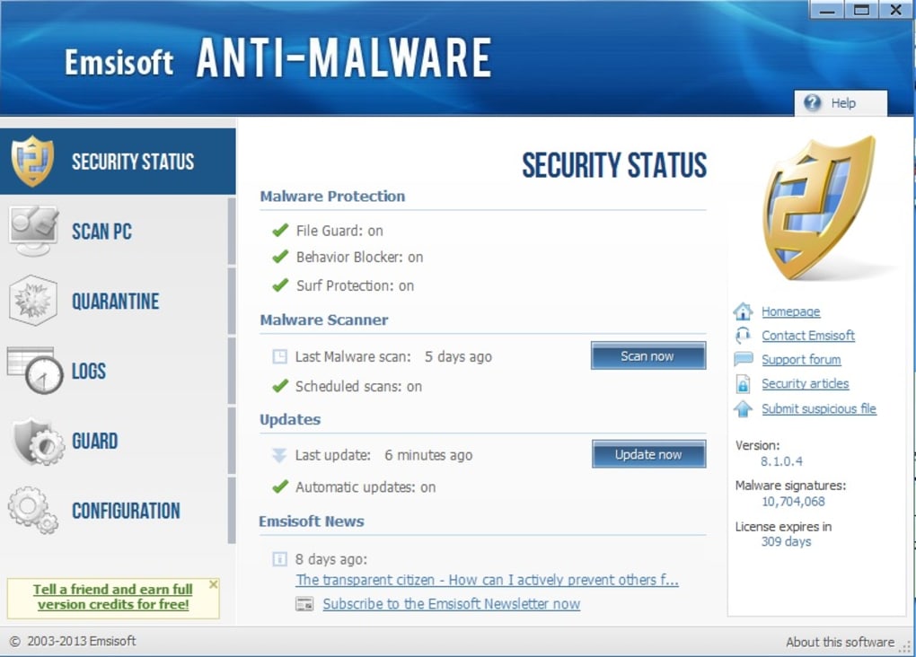 Emsisoft Anti-Malware Download for Free