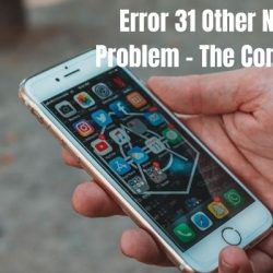 error 31 other network problem