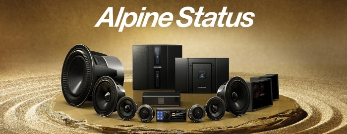 Alpine audio equipment