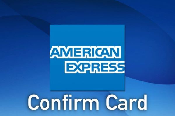 American Express confirm card